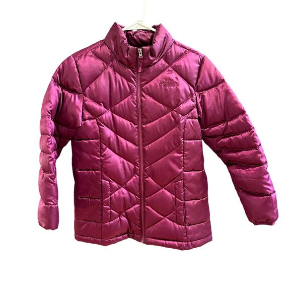The North Face Jackets & Blazers - North Face Down Quilted Puffer Jacket Purple Size Girls XL 18 Women's Medium